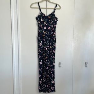 Market and spruce floral jumpsuit